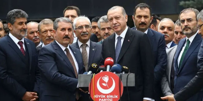Cumhurbaşkanı Erdoğan, Destici ile görüşecek
