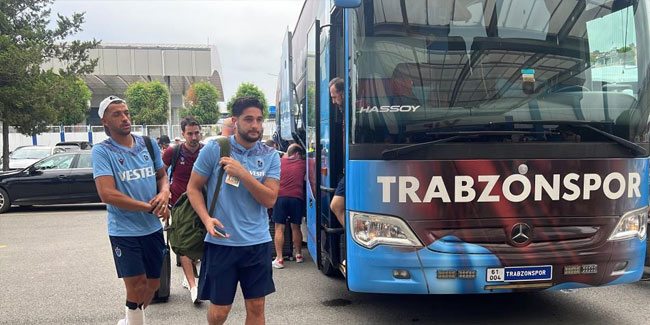 Trabzonspor, İstanbul'a gitti