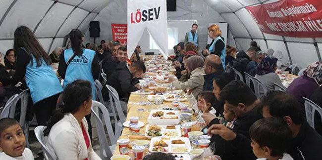 LÖSEV, Hatay'da kanser hastaları ve ailelerini iftarda buluşturdu