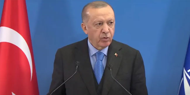 Erdoğan'dan NATO'ya: Gerçekçi adımlar atılmalı