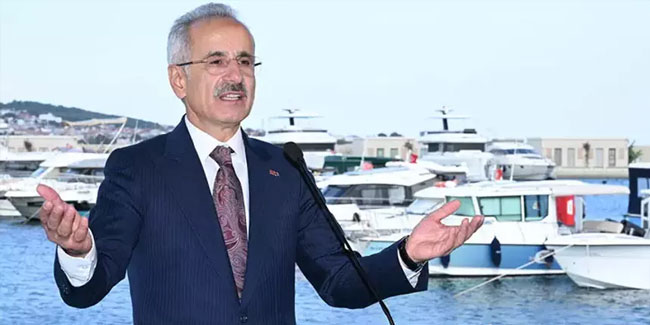 Bakan Uraloğlu “Deniz yolu ile yapılan taşımalarda yüzde 15,8 artış yaşandı”