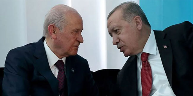 Erdoğan 'aman ha' diye uyardı! Bahçeli'nin sözleri AK Parti'de gündem oldu!