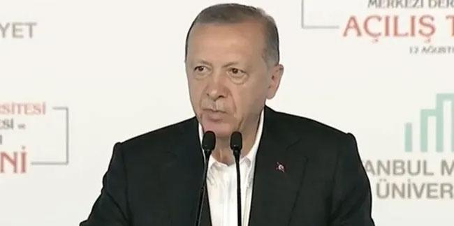 Erdoğan: Ülkemizin en büyük üniversite kütüphanesini açıyoruz