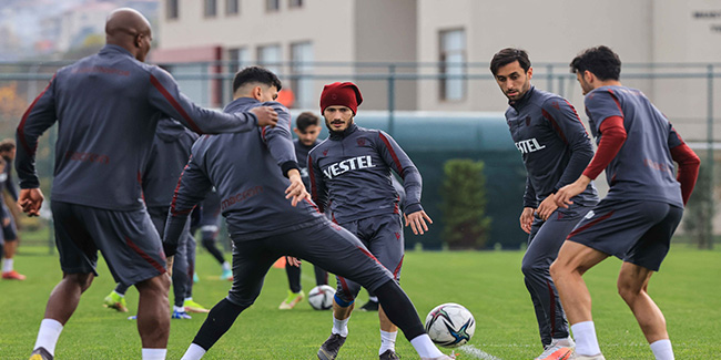 Trabzonspor'da Fatih Karagümrük maçı hazırlıkları tamamlandı