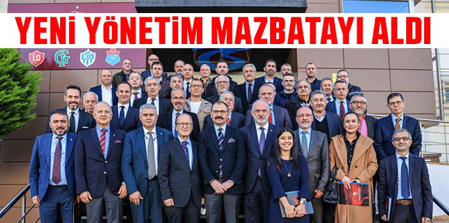 Trabzonspor yönetimi mazbatasını aldı