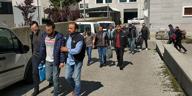 Samsun'da FETÖ'nün asker yapılanmasında 12 şahıs adliyede 