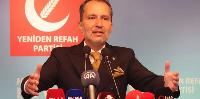 Yeniden Refah Partisi'nde ''Cumhur'' istifası