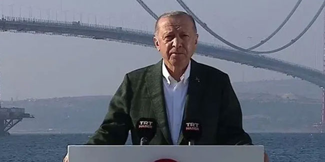 Cumhurbaşkanı Erdoğan'dan CHP'ye Kanal İstanbul tepkisi