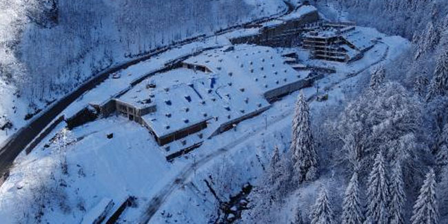  Ayder Yaylası'nda trafiği çözecek otopark mayısta açılıyor