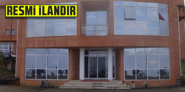 BİNA İŞLERİ YAPTIRILACAKTIR TRABZON BÖLGE (BÖLGE MÜDÜRLÜKLERİ) DİĞER ÖZEL BÜTÇELİ KURULUŞLAR MADEN TETKİK VE ARAMA GENEL MÜDÜRLÜĞÜ