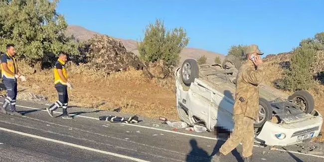 Diyarbakır'da araç takla attı: 3 ölü, 2 yaralı