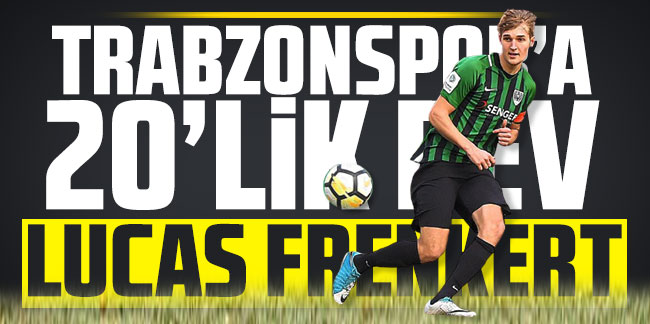 Trabzonspor'a 20'lik dev Lukas Frenkert