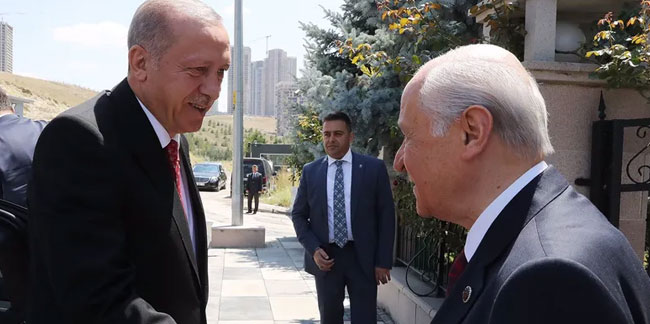 Ankara'da kritik zirve! Cumhurbaşkanı Erdoğan, Bahçeli'yi ziyaret edecek