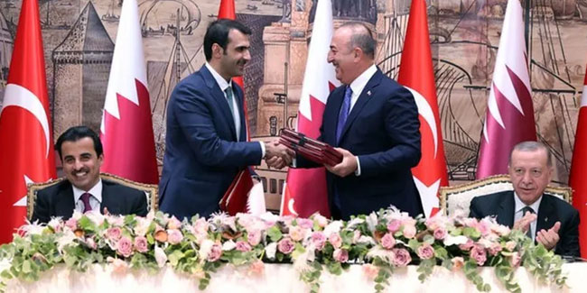 Türkiye ile Katar arasında 11 anlaşma imzalandı!