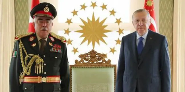 Başkan Erdoğan, Raşid Dostum'u kabul etti