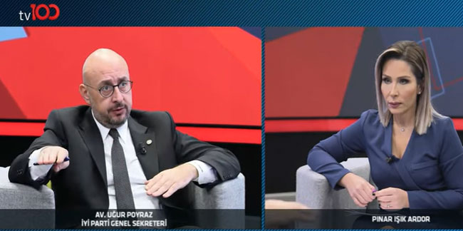 İYİ Parti'li Poyraz: CHP, HDP ile ittifak isterse ittifakta olmayız!
