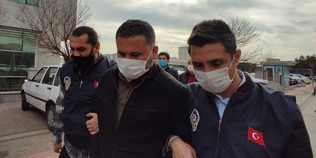 Mersin'de belediyedeki yangının zanlıları adliyeye sevk edildi