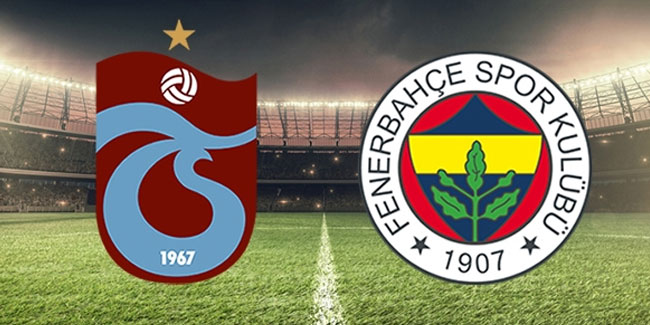 Trabzonspor-Fenerbahçe ile eşleşti!