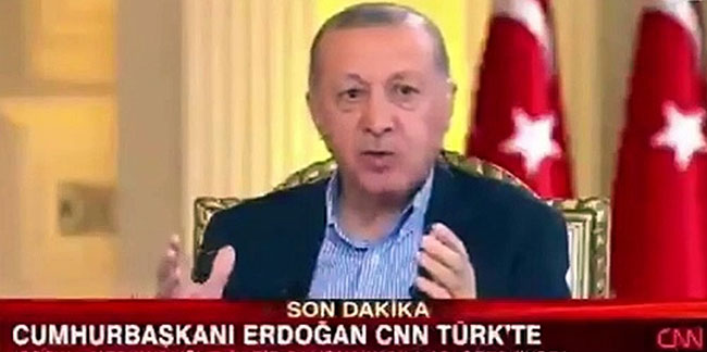 Canlı yayında Erdoğan'a sufle veren gazeteci ortaya çıktı: ''Ben söyledim''