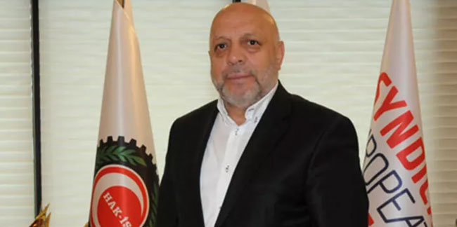HAK-İŞ Başkanı Arslan, Bakan Bilgin ile görüştü