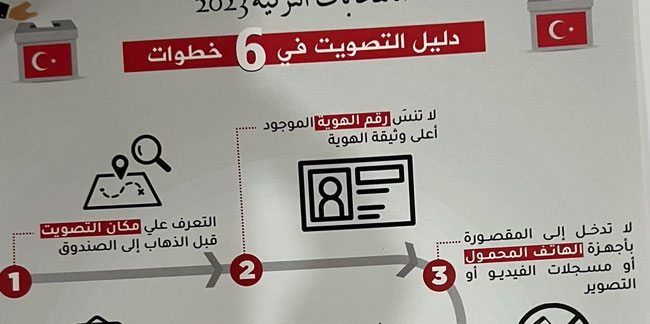 AK Parti vatandaşlık dağıtılan Araplar için seçim broşürü hazırladı