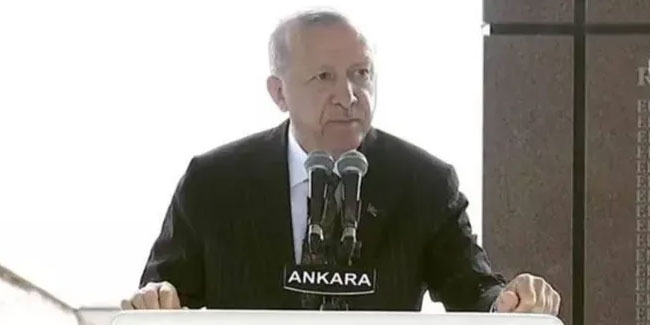 Cumhurbaşkanı Erdoğan: Bu gerçeği cümle aleme gösterdik