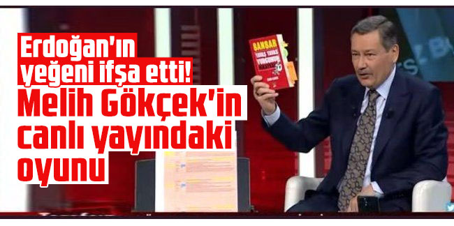 Erdoğan'ın yeğeni ifşa etti! Melih Gökçek'in canlı yayındaki oyunu