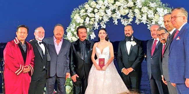 Orhan Gencebay oğlu Gökhan Gencebay'ı evlendirdi