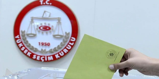Yüksek Seçim Kurulu'nun seçim kararları Resmi Gazete'de yayımlandı
