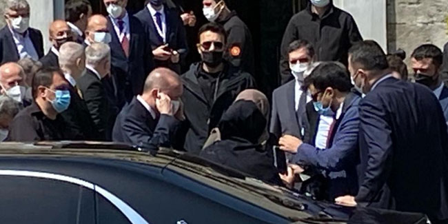 Cumhurbaşkanı Erdoğan, cuma namazını Ayasofya'da kıldı