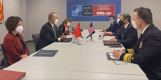Dışişleri Bakanı Çavuşoğlu, ABD'li mevkidaşı ile görüştü
