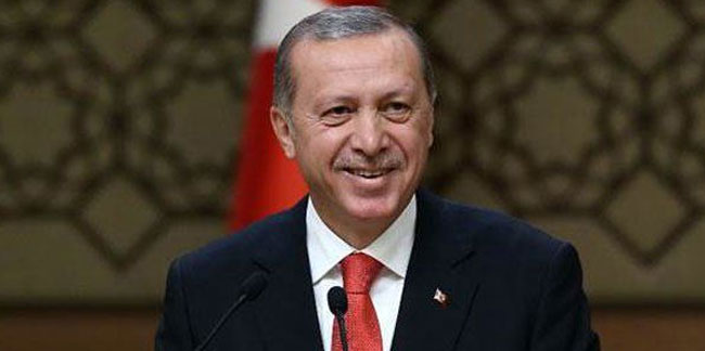 Erdoğan espriyi patlattı! Salon kahkahaya boğuldu