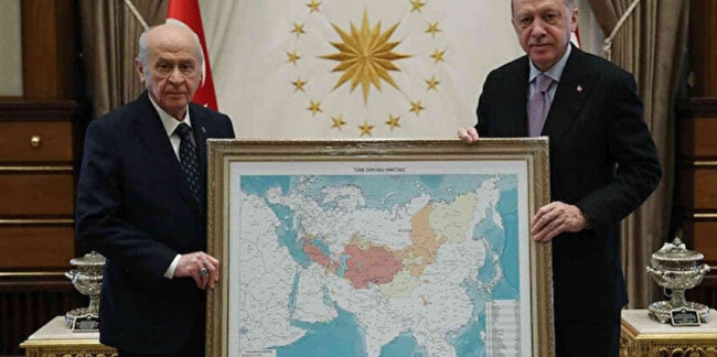 "Türk Dünyası" pozu rahatsız etti! 'Kışkırtıcı' dediler