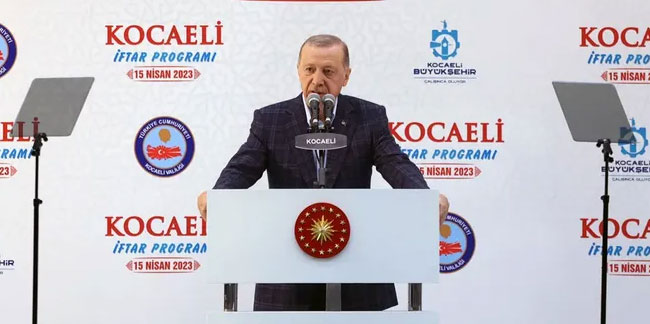 Erdoğan: Seçimden sonra masanın etrafında kimse kalmayacak