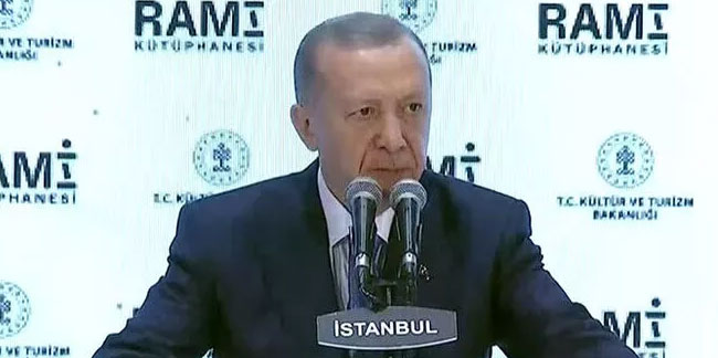 Erdoğan açıkladı! Rami Kütüphanesi açıldı, 24 saat hizmet verecek