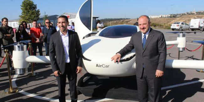 Bakan Varank: 'Airtaxi' 23 Nisan'da boğazı uçarak geçecek