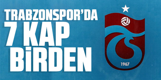 Trabzonspor'dan tam 7 KAP açıklaması