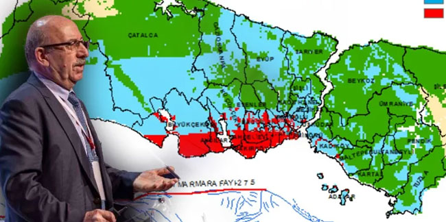 Prof. Dr. Okan Tüysüz'den haritalı 4 senaryo: Olası Marmara depremi İstanbul'u böyle vuracak