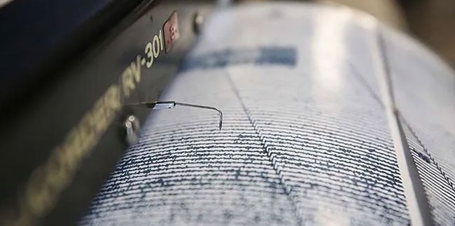 Antalya açıklarında 4.3 büyüklüğünde deprem!