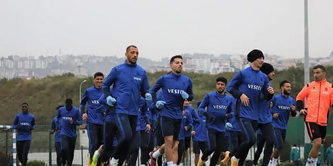 Trabzonspor'da Büyükşehir Belediye Erzurumspor maçı hazırlıkları