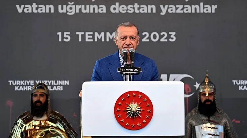 Cumhurbaşkanı Erdoğan: 15 Temmuz istiklal beyannamesidir