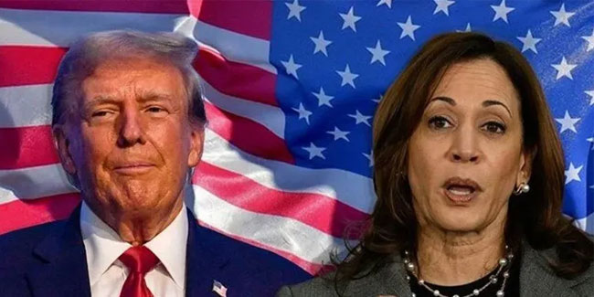 Trump ve Harris münazara için anlaştı