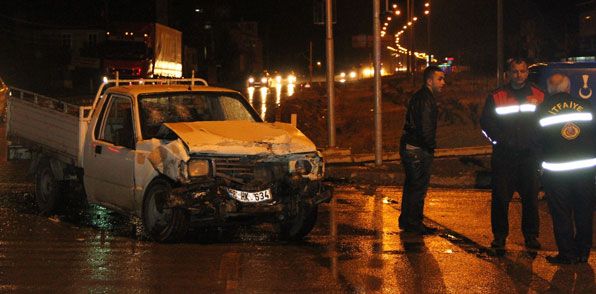 Samsun'da kaza:  4 Yaralı!