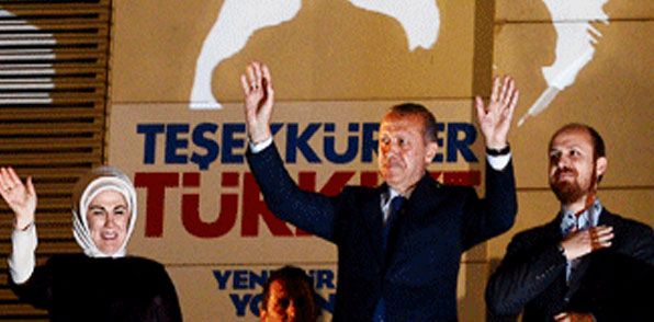 Erdoğan'dan balkon konuşması