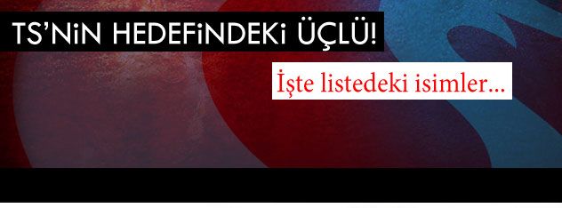 Hedefteki üçlü!