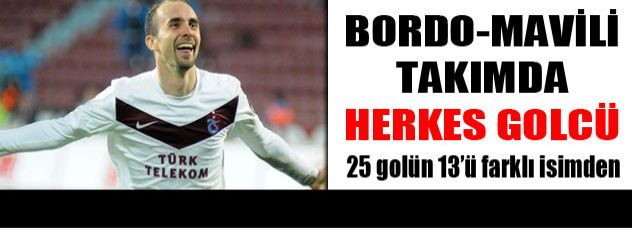 Trabzonda herkes  golcü
