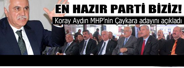 En hazır  parti biziz