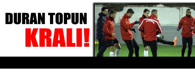 Duran topun kralı Trabzonspor