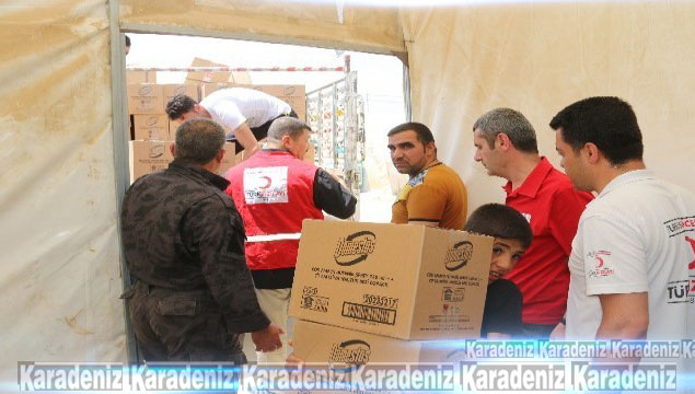 Türk Kızılay'ından Irak'a insani yardım