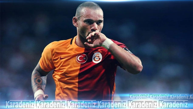 Galatasaray'da Sneijder'e tarihi ceza!